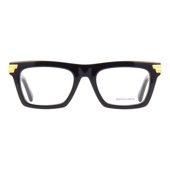 NEW BOTTEGA VENETA EYEGLASSES BV1059O 001 WOMEN BLACK EYEWEAR - Picture 2 of 3